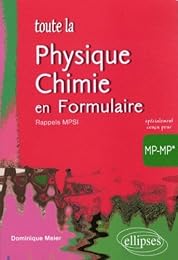 Toute la physique-chimie en formulaire