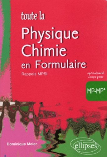 Toute la physique-chimie en formulaire
