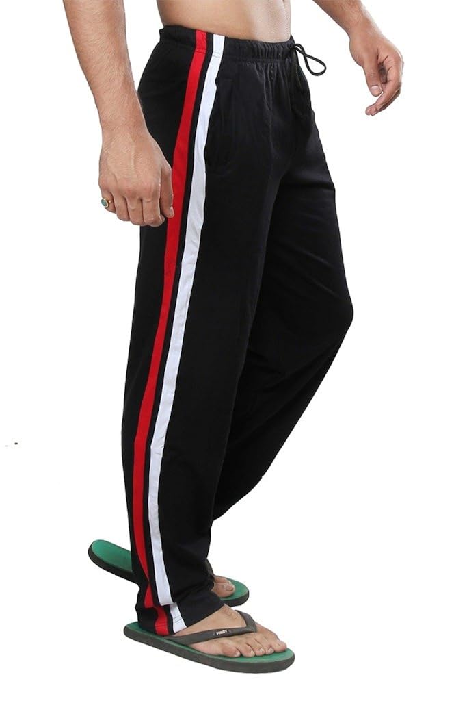 clifton mens track pants - black