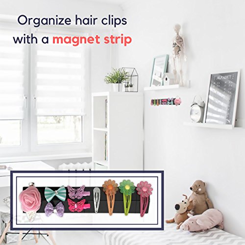 Magnetic Tape for Refrigerator Magnets - 70 Square Adhesive Magnets with Strong 3M Tape - Best Small Fridge Magnets for Kids Photos Crafts & Lightweight Objects - Perfect for Your Clutter Free Home