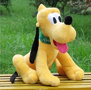 Juguete de Peluche 1un 30 cm muñecas rellenas Sentado Felpa Pluto Perro Felpa Juguete Mickey ratón y Minnie ratón muñeca para niños: Amazon.es: Juguetes y juegos