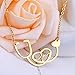 SXNK7 Stainless Steel Nurse Doctor Medical Stethoscope Bijoux Heartbeat Necklace Chain