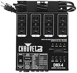 CHAUVET DJ DMX-4 LED Lighting Dimmer/Relay Pack | Lighting Accessories