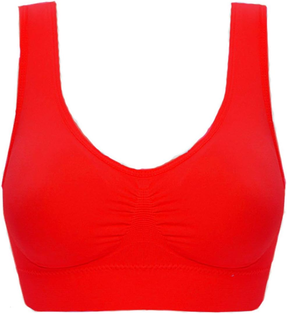 U Yoga Workout Tops Crop Padded Sports Bras for Women