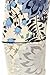 R641-OS Radiant Cornflowers Print Fashion Leggings