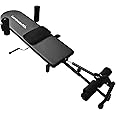Lumbar Decompression Table By Lumbar Bench - Horizontal Inversion Table for Lower Back Pain Relief, Back Stretcher Machine, Stretches the back, Ankle, Knee, and Hip. 300/330 lbs. Capacity