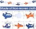 Airplane Aviator Themed Party Decorations, Plane Birthday Party Supplies for Boys, Airplane Birthday Party Decorations with Happy Birthday Banner, Airplane Happy Birthday Banner Pennant - Airplane Party Decoration - Up Up and Away Party for Boys Girls Kids 1st 2nd 3rd 4th Bday Decor