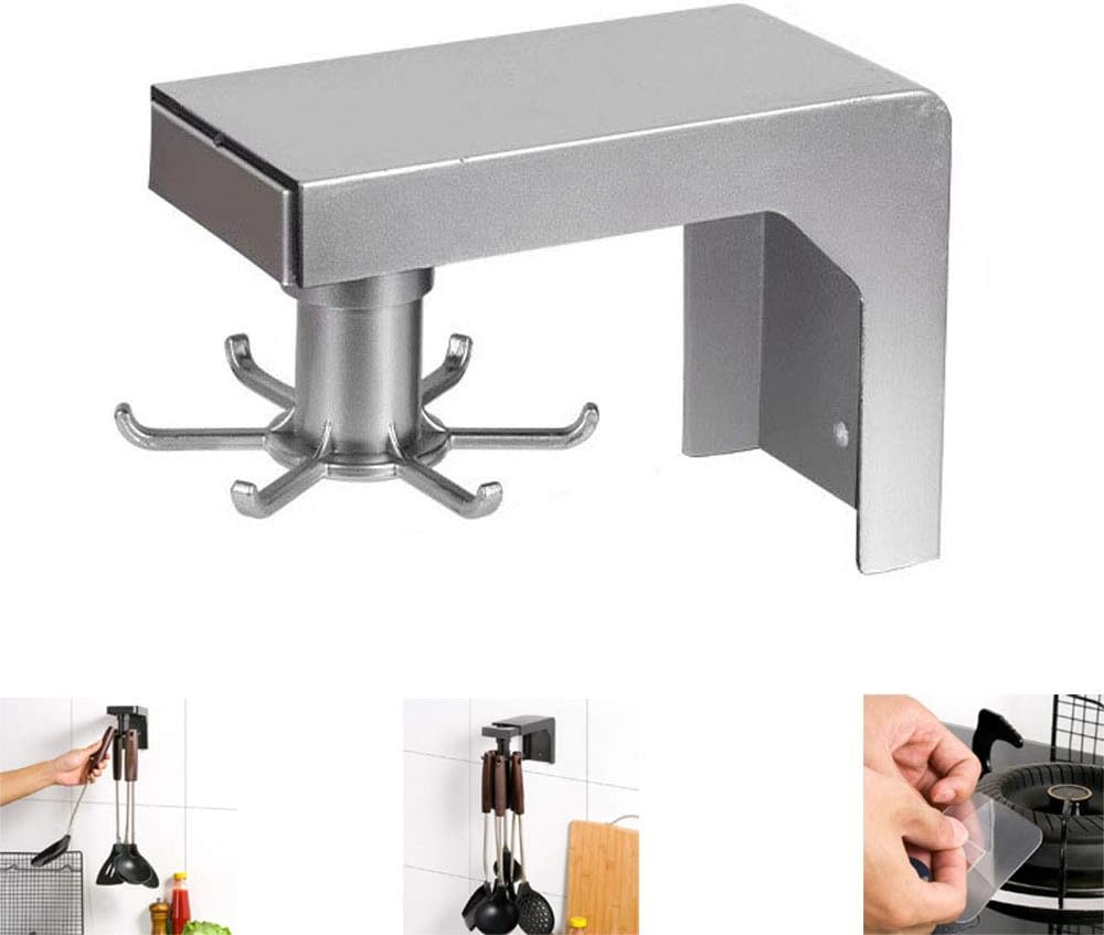 Amazon.de: lishism629085 Nagelfreies Rotierendes Regal, Küche