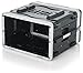 Gator Cases Lightweight Molded 6U Rack Case with Heavy Duty Latches; Standard 19.25