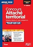 CONCOURS ATTACHE TERRITORIAL CAT A 2014 3e edt (Admis fonction pub concours) by Olivier Bellégo