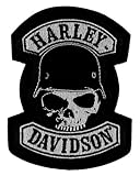 Harley-Davidson Spike Skull Patch SM 3 3/16'' x 4 1/4'' EM786062