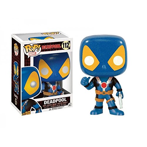 Funko POP! Marvel Deadpool Blue X-Men Colors #112 FYE Exclusive F.Y.E.