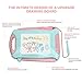Magnetic Drawing Board for Toddlers,Travel Size Toddlers Toys A Etch Toddler Sketch Colorful Erasable with One Carry Bag Boys Girls Age of 2 3 4 5 6
