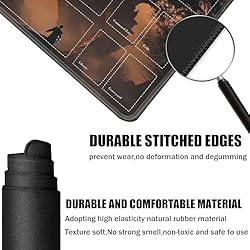 SOTWONSO Board Game TCG Playmat Table Mats Games