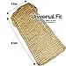 Zone Tech Royal Natural Wood Bead Seat Cover- 2-Pack Full Car Massage Cool Premium Comfort Cushion - Reduces Fatigue the Car, Truck or Your Office Chair