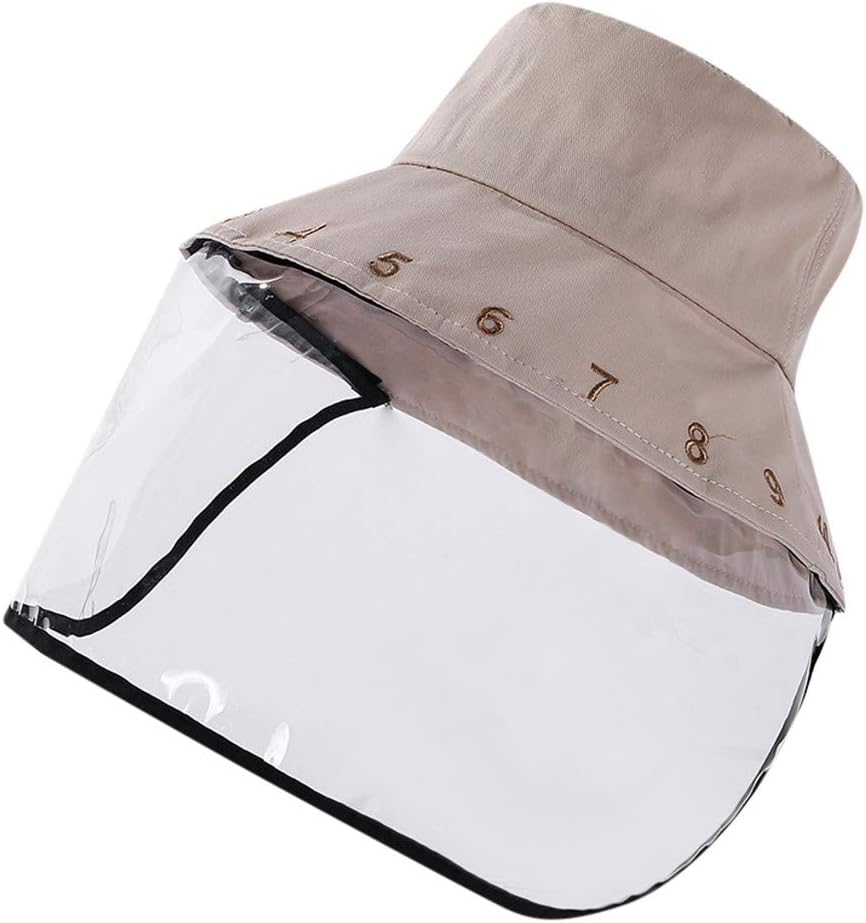 MORCHAN Multifunction Protective Hats, Anti-Spitting Face Mask Cover, Removable Baseball Cap&Mask, Viruses Isolation Cap, Adjustable Size Waterproof&Dust-proof Outdoor Sun Shade Fisherman Cap