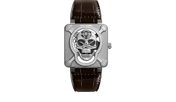Watch Ref. BR01-SKULL-SK-LGD 