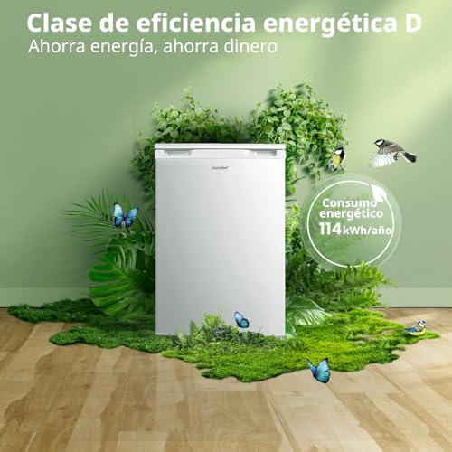 113 l Frigorífico de porta única com frigorífico, combinação compacta