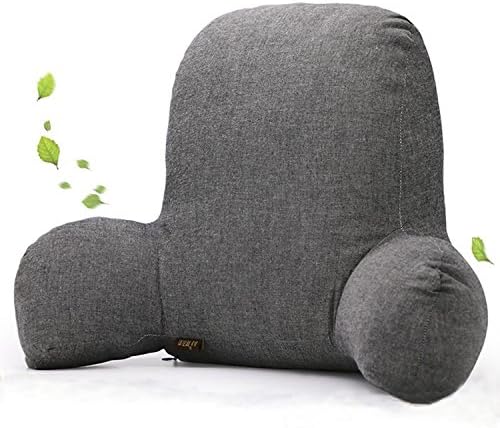 Blue wave point pillow - Best Bed Pillow with Weapon Reading Bed - Perfect for Adults, Teens, and Kids –by wwang (X-Large, Slub grey)