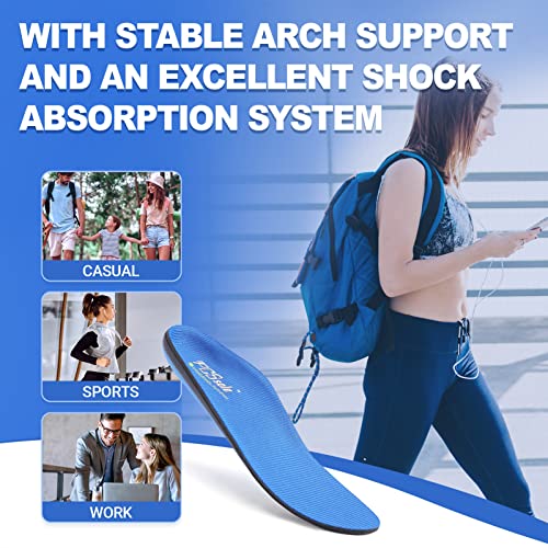 PCSsole Orthopaedic Insoles Gen 2 | For Heel Spurs, Flat Feet | Dynamic Pressure Distribution with Arch Support
