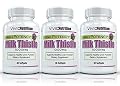 Vivid Health Nutrition High Potency Milk Thistle (3 bottles) - Standardized Silymarin 4:1 Concentrated Extract - 1000mg, 30 Softgels per Bottle