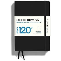 LEUCHTTURM1917 367651 Agenda Semanal Mediana (A5) 2024, Tapa Blanda, Verde Bosque, Alemán, 12 Meses