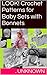 LOOK! Crochet Patterns for Baby Sets with Bonnets