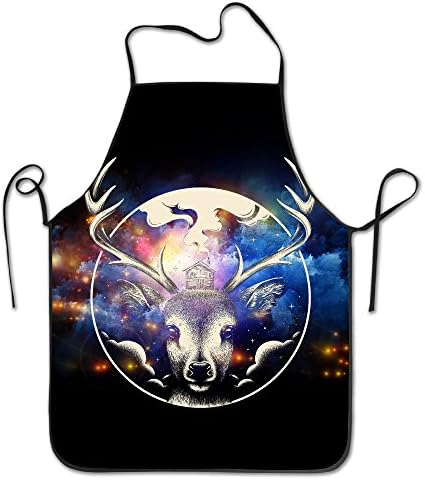 Unisex Dear Deer House Kitchen Aprons
