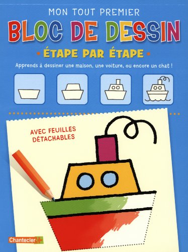 MON TOUT PREMIER BLOC DE DESSIN - ETAPE PAR ETAPE