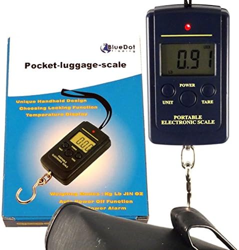 Moondon Portable 40kg/10g Electronic Hanging Digital Weight Scale KG LB Jin OZ SR NEW
