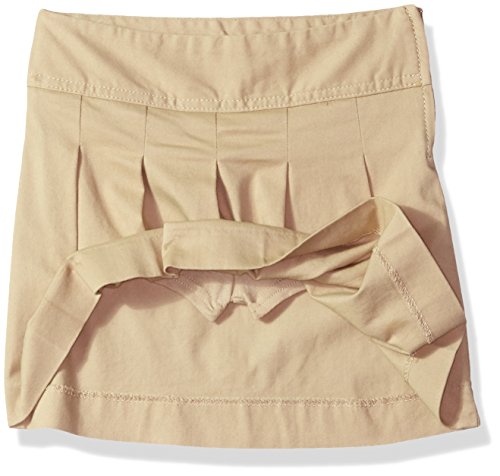 The Children's Place girls Uniform Pleated Skort Skirt, Sandy, 6 Plus