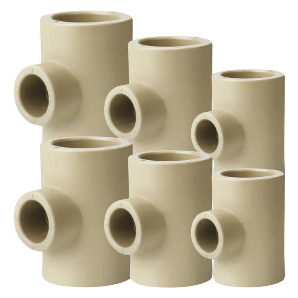 YOFASEN Feed Water Connection Fitting - 6 Pack Plastic Garden Hose Tap Connector Kit for Join Garden Hose Pipe Tube,6 pieces,Two for each size