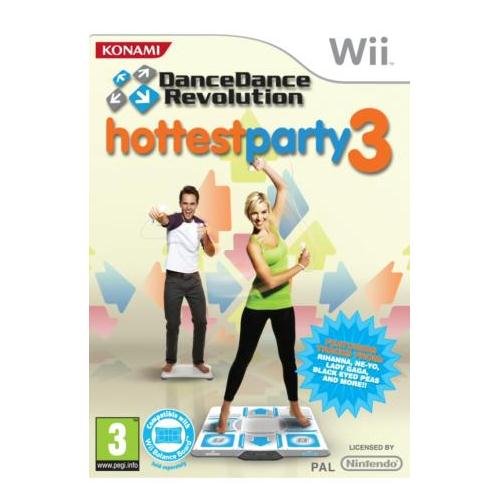 Konami Dance Revolution - Hottestparty 3 Without Dancemat (Wii) [Import Anglais]