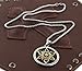 HZMAN Talisman Seal Solomon Six-Pointed Star 12 Constellation Pendant Stainless Steel Necklaces 22+2