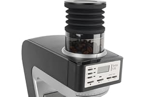 CAFEMASY Coffee Grinder Cleaning Tools Single Dose Hopper and Silicone Bellows Clear PC Advanced Add-On Part Compatible with Baratza Sette Grinder