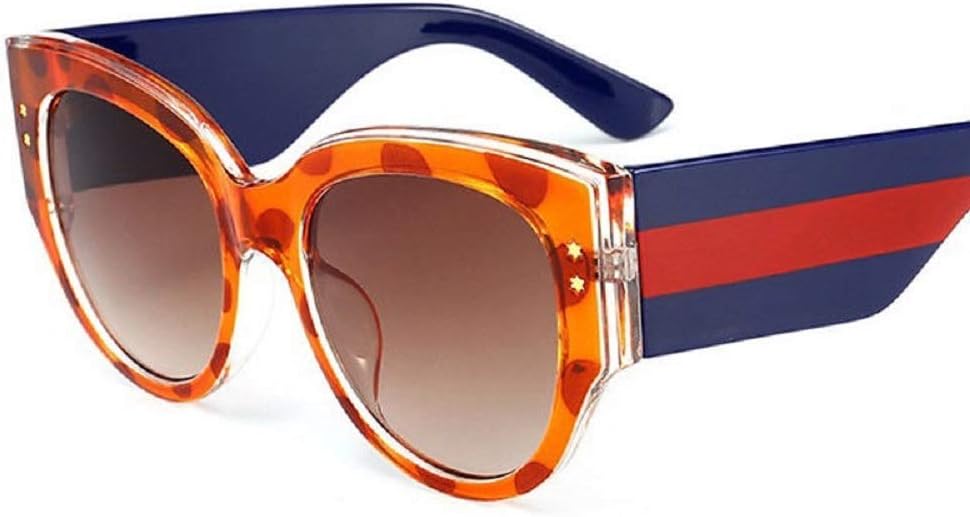 2018 Vintage Design Women Large Oversized Cat Eye Sunglasses Fashion Gradient