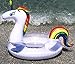 Unicorn Pool Floats for Kids - Glitter Filled - Ride ON Inflatable Unicorn Float for Pool Lake River RAFT - Giant Unicorn Gift for Summertime Pool Party - Inner Tube Float