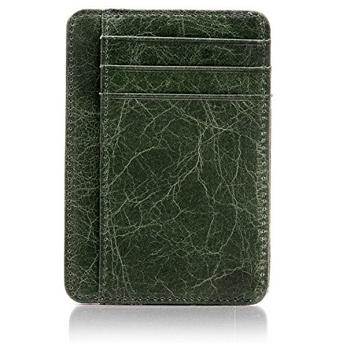 Otto Genuine Leather Wallet Bank Cards, Money, Driver's License - Unisex