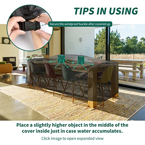 Patio Furniture Covers, Smdodddy Waterproof Rectangular Patio Furniture Set Cover, Patio Covers 67\