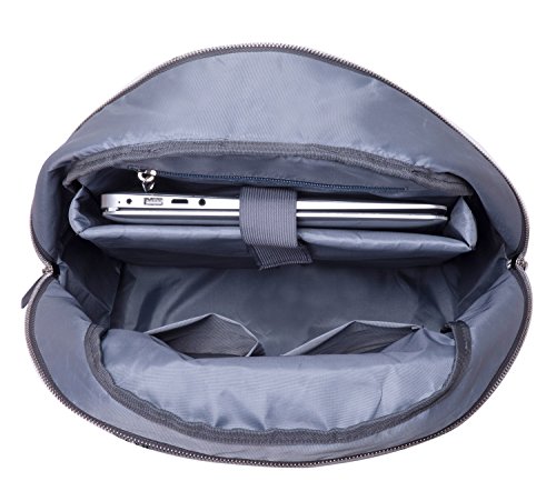 KAUKKO Laptop Outdoor Backpack, Travel Hiking& Camping Rucksack Pack, Casual Large College School Daypack, Shoulder Book Bags Back Fits 15" Laptop & Tablets (02grey) - Thumbnail 5
