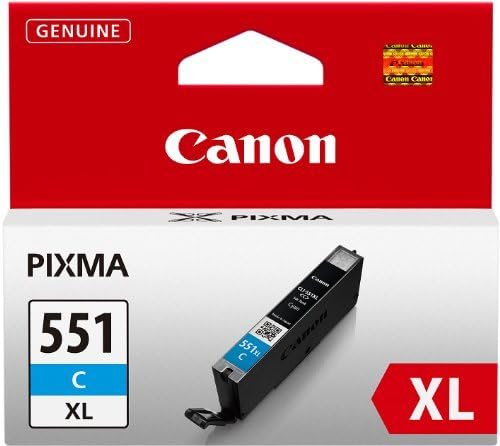 Canon CLI-551 X L Ink Cartridge Blue Authentic/Original