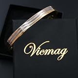 Vicmag Copper Magnetic Bracelet for Women Ultra Strength 6 Magnets Adjustable view 8