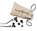 Symphonized PRO Premium in-Ear Noise-isolating Earphones, Earbuds, Headphones with Flat Cable and Microphone