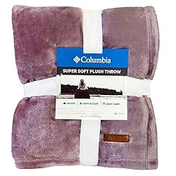 Columbia 50" x 60" Super Plush Lightweight Throw