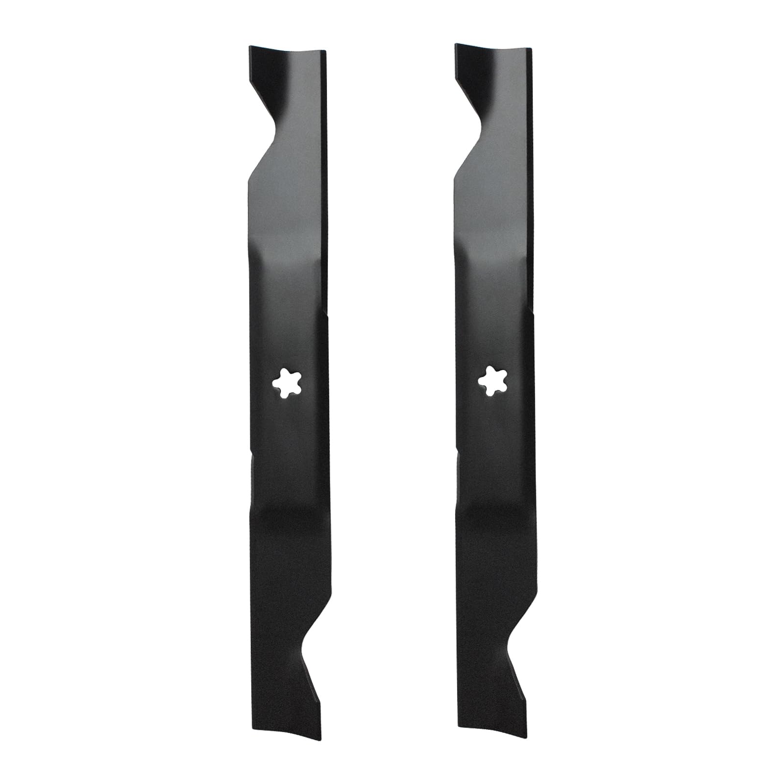 Photo 1 of ZALANA 405380 Lawn Mower Medium Lift Blades 46 inch Cut Deck Replace 532405380 403107 532403107 PP21011 for Husqvarna YTH22V46 YTH20K46 Craftsman YT3000 (2 Pack)