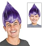 Trolls Costume Purple Troll Doll Costume Purple Troll Wig Purple Troll Hair Wig