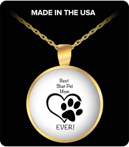 shar pei necklace