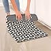 Simple Being Anti Fatigue Kitchen Floor Mat, Comfort Heavy Duty Standing Mats, Ergonomic Non-Toxic Waterproof PVC Non Slip Washable for Indoor Outdoor Home Office (Grey Geometric)