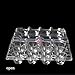 [12 Pack] Quail Eggs Storage Box Organizer Holder,12 girds Holder for a dozen Quail Eggs,Clear Plastic Premium Eco-Friendly Quail Eggs Tray for Family Pasture Farm Business Market Food Factory