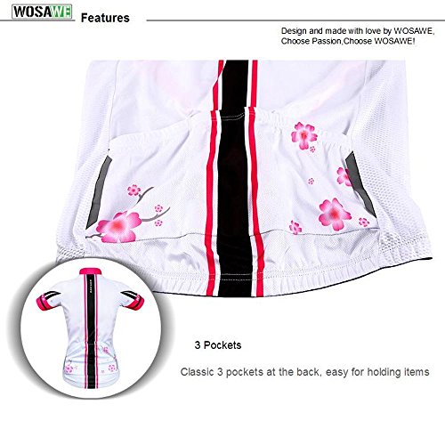 image for Cycling Jersey Women Aogda Cycling Jerseys Women Bike Shirts Bicycle B